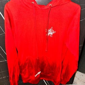 professional bull, riding wrangler hoodie